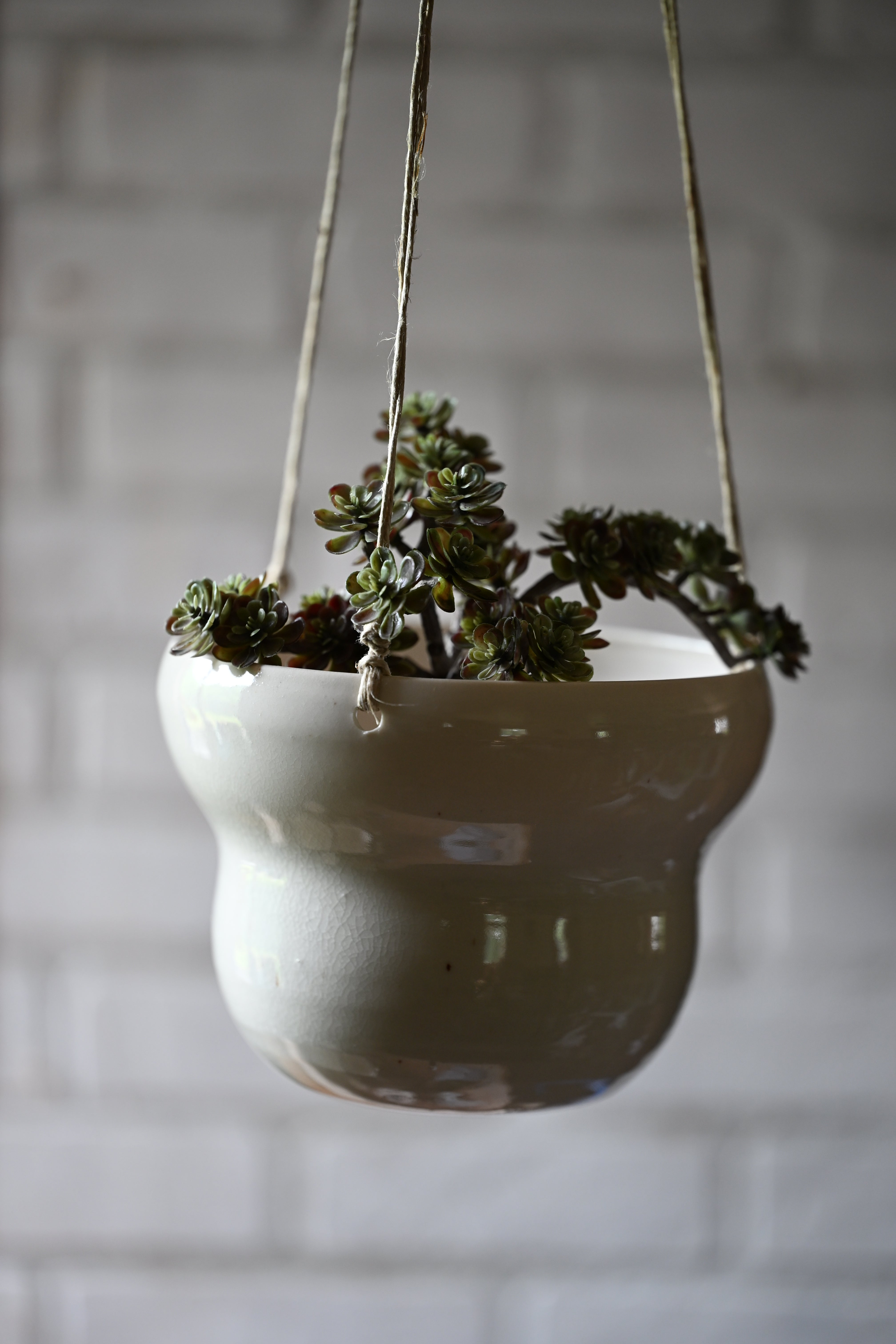 etsy hanging planter Hanging Planter No. 7 – Native House Ceramic Co
